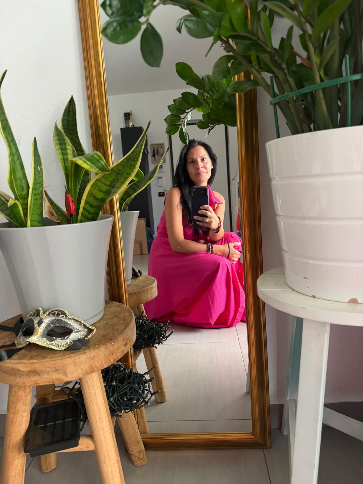Claudia Antonuccio in meditazione
